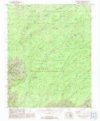 Kanabownits Spring Arizona Historical topographic map, 1:24000 scale, 7.5 X 7.5 Minute, Year 1988