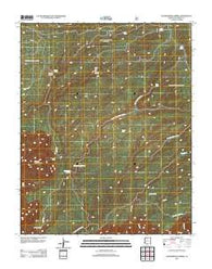 Kanabownits Spring Arizona Historical topographic map, 1:24000 scale, 7.5 X 7.5 Minute, Year 2012