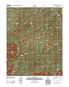 Kanabownits Spring Arizona Historical topographic map, 1:24000 scale, 7.5 X 7.5 Minute, Year 2012