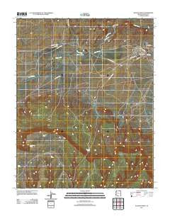Kayenta West Arizona Historical topographic map, 1:24000 scale, 7.5 X 7.5 Minute, Year 2011
