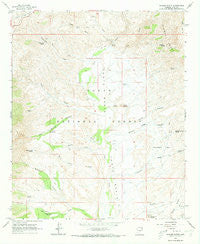 Kayler Butte Arizona Historical topographic map, 1:24000 scale, 7.5 X 7.5 Minute, Year 1964