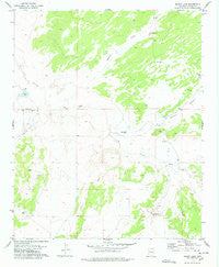 Kearn Lake Arizona Historical topographic map, 1:24000 scale, 7.5 X 7.5 Minute, Year 1977