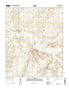 Kearn Lake Arizona Current topographic map, 1:24000 scale, 7.5 X 7.5 Minute, Year 2014