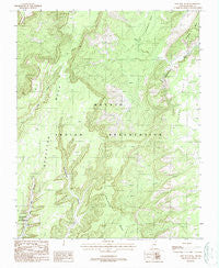 Keet Seel Ruin Arizona Historical topographic map, 1:24000 scale, 7.5 X 7.5 Minute, Year 1988