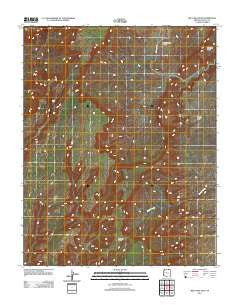 Keet Seel Canyon Arizona Historical topographic map, 1:24000 scale, 7.5 X 7.5 Minute, Year 2011