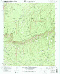 Kehl Ridge Arizona Historical topographic map, 1:24000 scale, 7.5 X 7.5 Minute, Year 1972