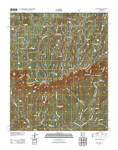 Kehl Ridge Arizona Historical topographic map, 1:24000 scale, 7.5 X 7.5 Minute, Year 2011