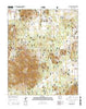Kendrick Peak Arizona Current topographic map, 1:24000 scale, 7.5 X 7.5 Minute, Year 2014