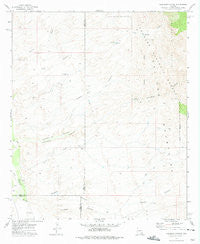Kielberg Canyon Arizona Historical topographic map, 1:24000 scale, 7.5 X 7.5 Minute, Year 1972