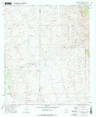 Kielberg Canyon Arizona Historical topographic map, 1:24000 scale, 7.5 X 7.5 Minute, Year 1972