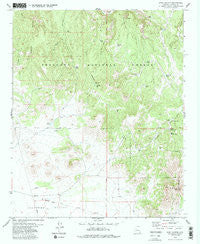 King Canyon Arizona Historical topographic map, 1:24000 scale, 7.5 X 7.5 Minute, Year 1979