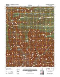 King Arthur Castle Arizona Historical topographic map, 1:24000 scale, 7.5 X 7.5 Minute, Year 2012