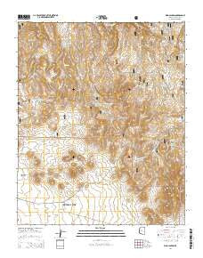 King Canyon Arizona Current topographic map, 1:24000 scale, 7.5 X 7.5 Minute, Year 2014