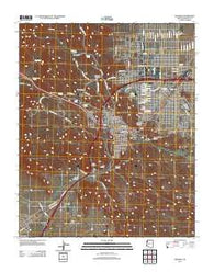 Kingman Arizona Historical topographic map, 1:24000 scale, 7.5 X 7.5 Minute, Year 2011