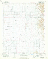 Kingman NW Arizona Historical topographic map, 1:24000 scale, 7.5 X 7.5 Minute, Year 1967