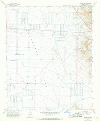 Kingman NW Arizona Historical topographic map, 1:24000 scale, 7.5 X 7.5 Minute, Year 1967