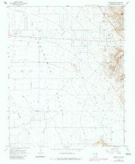Kingman NW Arizona Historical topographic map, 1:24000 scale, 7.5 X 7.5 Minute, Year 1967