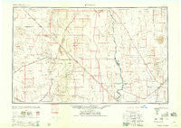 Kingman Arizona Historical topographic map, 1:250000 scale, 1 X 2 Degree, Year 1958
