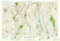 Kingman Arizona Historical topographic map, 1:250000 scale, 1 X 2 Degree, Year 1954