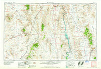 Kingman Arizona Historical topographic map, 1:250000 scale, 1 X 2 Degree, Year 1960