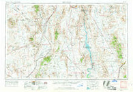 Kingman Arizona Historical topographic map, 1:250000 scale, 1 X 2 Degree, Year 1954