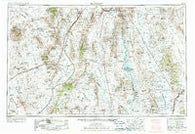 Kingman Arizona Historical topographic map, 1:250000 scale, 1 X 2 Degree, Year 1954