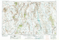 Kingman Arizona Historical topographic map, 1:250000 scale, 1 X 2 Degree, Year 1954