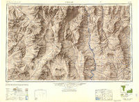 Kingman Arizona Historical topographic map, 1:250000 scale, 1 X 2 Degree, Year 1947