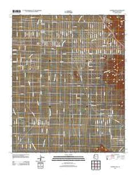 Kingman NW Arizona Historical topographic map, 1:24000 scale, 7.5 X 7.5 Minute, Year 2011