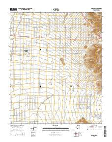 Kingman NW Arizona Current topographic map, 1:24000 scale, 7.5 X 7.5 Minute, Year 2014