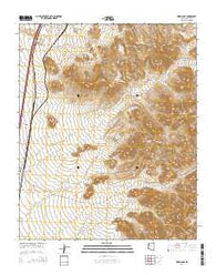 Kingman SE Arizona Current topographic map, 1:24000 scale, 7.5 X 7.5 Minute, Year 2014