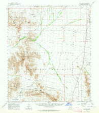 Kino Peak Arizona Historical topographic map, 1:62500 scale, 15 X 15 Minute, Year 1963