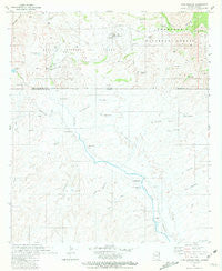 Kino Springs Arizona Historical topographic map, 1:24000 scale, 7.5 X 7.5 Minute, Year 1981