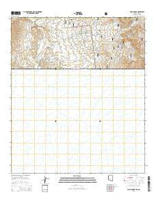 Kino Springs Arizona Current topographic map, 1:24000 scale, 7.5 X 7.5 Minute, Year 2014