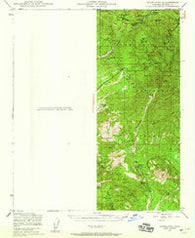 Kirkland Arizona Historical topographic map, 1:62500 scale, 15 X 15 Minute, Year 1947