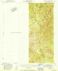 Kirkland Arizona Historical topographic map, 1:62500 scale, 15 X 15 Minute, Year 1950
