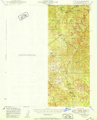 Kirkland Arizona Historical topographic map, 1:62500 scale, 15 X 15 Minute, Year 1950