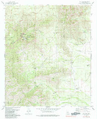 Kitt Peak Arizona Historical topographic map, 1:24000 scale, 7.5 X 7.5 Minute, Year 1979