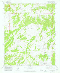 Klagetoh North Arizona Historical topographic map, 1:24000 scale, 7.5 X 7.5 Minute, Year 1973
