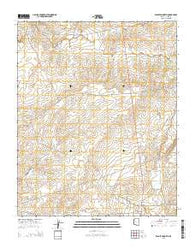 Klagetoh North Arizona Current topographic map, 1:24000 scale, 7.5 X 7.5 Minute, Year 2014