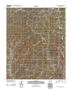 Klagetoh South Arizona Historical topographic map, 1:24000 scale, 7.5 X 7.5 Minute, Year 2011