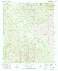 Klondyke Arizona Historical topographic map, 1:24000 scale, 7.5 X 7.5 Minute, Year 1972