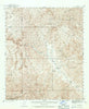 Klondyke Arizona Historical topographic map, 1:62500 scale, 15 X 15 Minute, Year 1938
