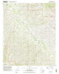 Klondyke Arizona Historical topographic map, 1:24000 scale, 7.5 X 7.5 Minute, Year 1998