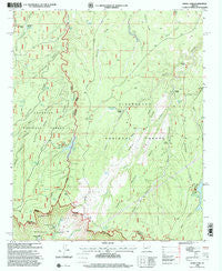 Knoll Lake Arizona Historical topographic map, 1:24000 scale, 7.5 X 7.5 Minute, Year 1998