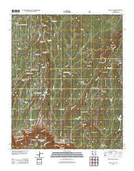 Knoll Lake Arizona Historical topographic map, 1:24000 scale, 7.5 X 7.5 Minute, Year 2011
