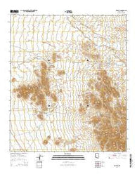 Ko Vaya Arizona Current topographic map, 1:24000 scale, 7.5 X 7.5 Minute, Year 2014