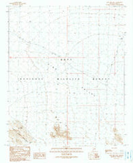 Kofa Deep Well Arizona Historical topographic map, 1:24000 scale, 7.5 X 7.5 Minute, Year 1990