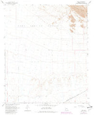 Kofa Arizona Historical topographic map, 1:24000 scale, 7.5 X 7.5 Minute, Year 1965