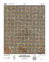 Kofa Deep Well Arizona Historical topographic map, 1:24000 scale, 7.5 X 7.5 Minute, Year 2011